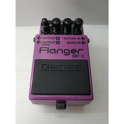 BOSS BF-3 Flanger 2007 Made in Taiwan Guitar Effects Pedal Tested