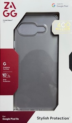 Zagg Crystal Palace Lite Case - Google Pixel 9a - Clear