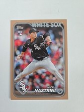 2024 Topps Update Series Nick Nastrini #US225 Golden Mirror Image Variation (RC)