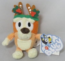 BLUEY Christmas BINGO Backpack Clip Keychain Plush Stuffed NEW Tag 2024 7.5"