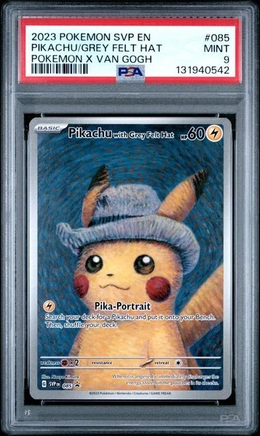 Pikachu Pokémon TCG Professional Sports Authenticator (PSA) Grade