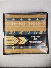 SCRAPBOOK KIT "Everything You Need To Showcase Your Memories" 36pcs Southwestern
