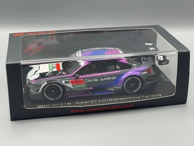 1:43 BMW M4 DTM Super GT Dream Race Fuji 2019 Kamui Kobayashi Spark SG643 #00