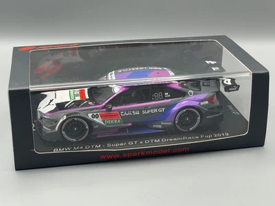 1:43 BMW M4 DTM Super GT Dream Race Fuji 2019 Kamui Kobayashi Spark SG643 #00 - Bild 1 von 4