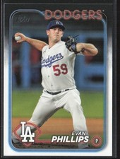 2024 Topps Evan Phillips Rookie Los Angeles Dodgers #569