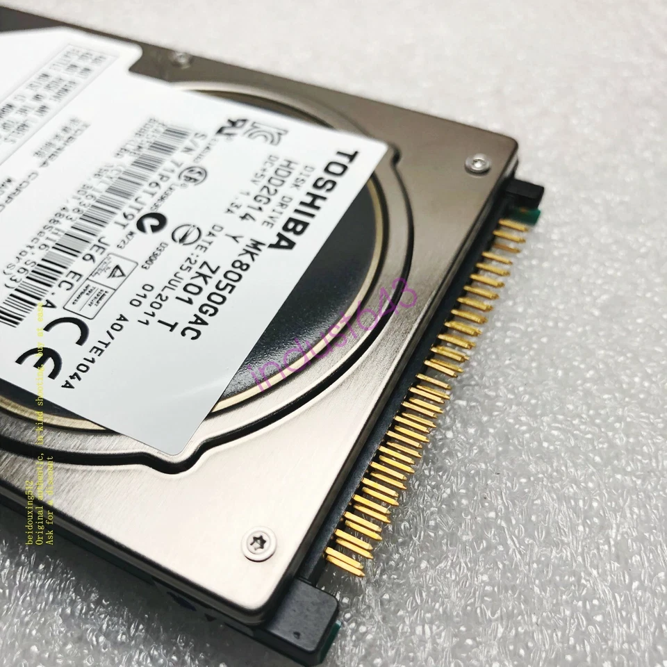 Toshiba 2.5-inch IDE notebook / car wide temperature hard drive MK8050GAC - Image 3 of 4