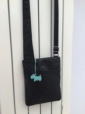 Radley Pockets Black Fine Leather Medium Shoulder Crossbody Inc Dog