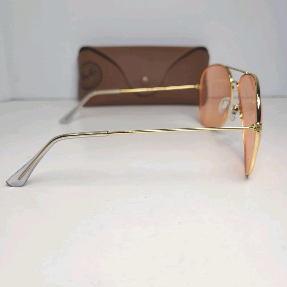 Gafas de sol Ray Ban Aviator doradas RB 3025 62-14-135 rosa/oro rosa SOLO MARCOS Foto 2 de 4