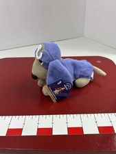 Hush Puppies Berry Frappe Basset Hound Purple Beanbag Plush Dog Applause
