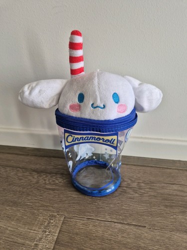 Cinnamoroll Cup 10" Plush Pouch Sanrio Sokawaii Japan Exclusive 2021 - Foto 2 di 5