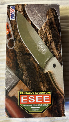 ESEE Izula Desert Tan 2.63'' One-piece Finger Ring Small Fixed Knife IZULA-DT