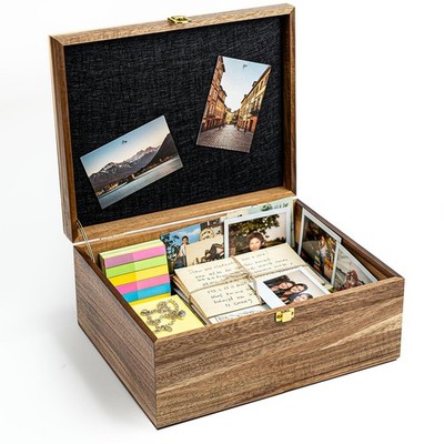 Keepsake Box   Wooden Keepsake Memory Box with Hinged Lid, Tree of Life Engra...