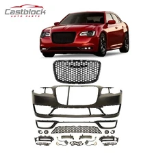 Front Bumper Assembly Package Set with LED for 2015-23 Chrysler 300/C SRT NEW