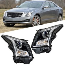 For Cadillac Ats 2013-2018 Projector Headlight Assembly Halogen Leftright Side For Cadillac Ats 2013-2018 Projector Headlight Assembly Halogen Leftright Side