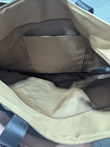 Duluth Trading Canvas Bag Tan Tote - Picture 4 of 11