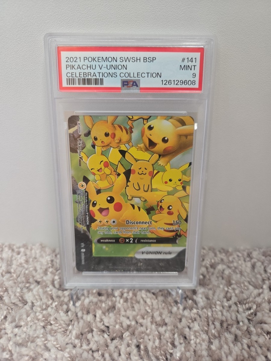 Pikachu V-Union [Set of 4] SWSH: Sword & Shield Promo Cards Holo