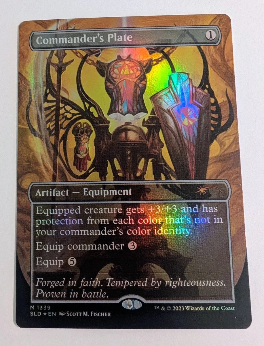 Commander's Plate 1339 Secret Lair Drop for sale | eBay