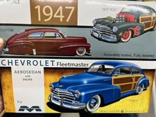 Moebius 2301 1947 Chevy Fleetmaster Aerosedan 1/25 McM KIT