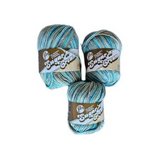 Lily Sugar 'n Cream Ombre 100 Cotton Yarn, Ombre 3 Pack 