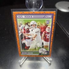 Quinn Ewers Rookie RC 2025 Panini Score A Treat Football Card #75 Miami Dolphins