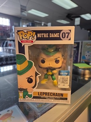 Funko Pop! Vinyl: College Mascots Leprechaun #07 Minor Box Damage W/ Protector 