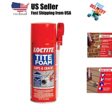 Tite Foam Gaps & Cracks Spray Foam Sealant, 12 fl oz Can, 1 Pack - Polyuretha...
