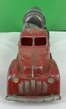 Hubley Kiddie Toy Complete Diecast Cement Mixer Truck Circa 1950's