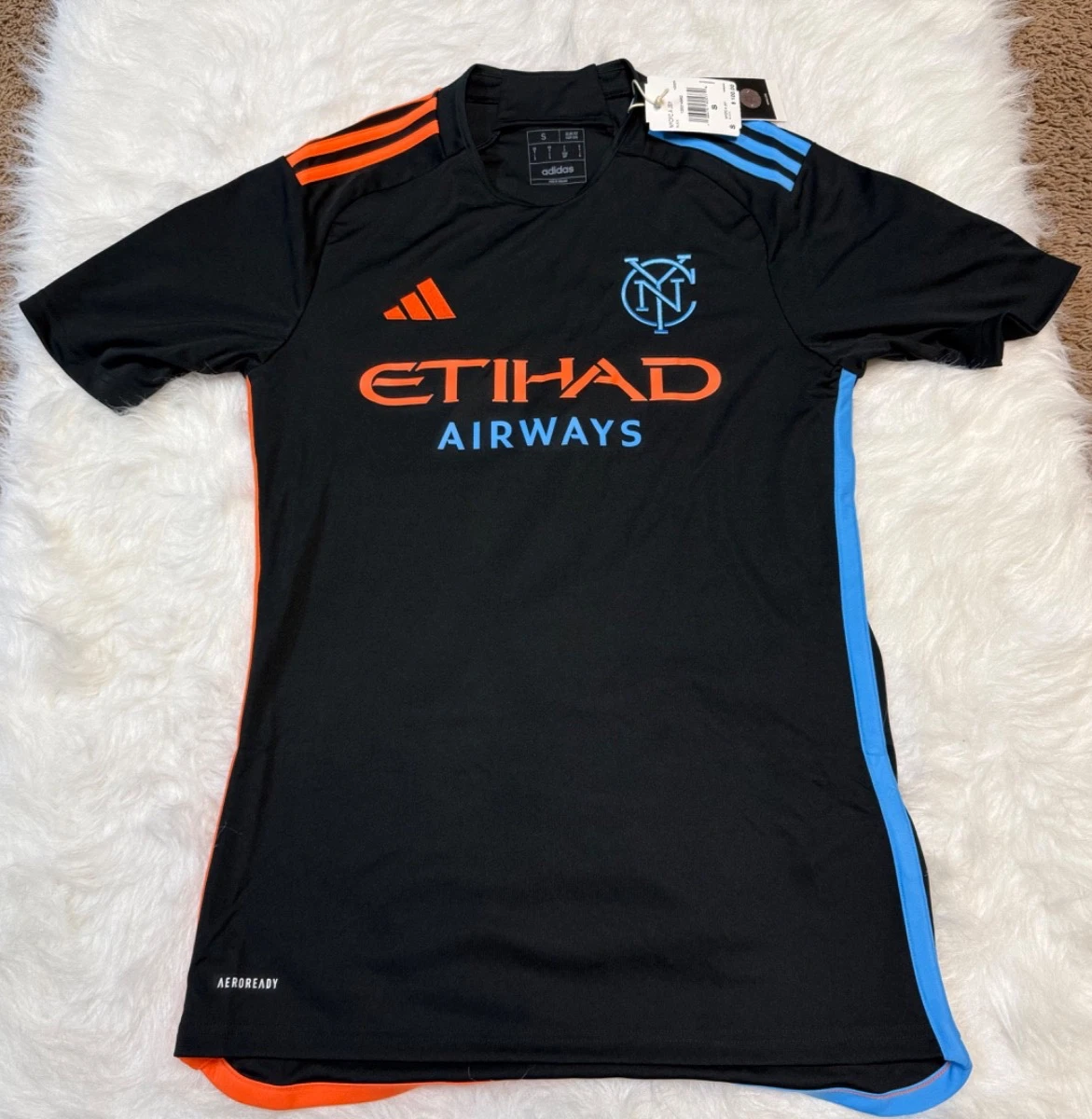 adidas ニューヨークシティFC 2015 MLS アメリカ ジャージ レア New York City FC Black MLS Jerseys for sale | eBay