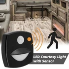 12V PIR Motion Sensor LED Step Light RV Camper Trailer Boat Deck Lighting