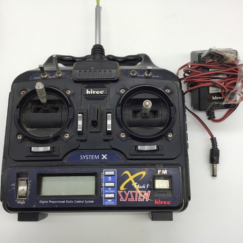 Hirec system X digital radio controler with charger