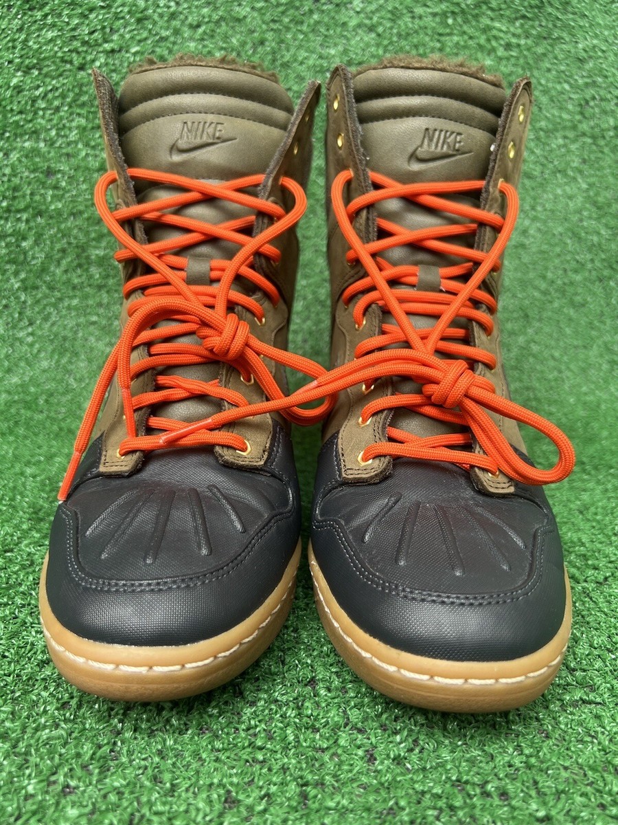 Nike Dunk Sky Hi Womens Size 9 Wedge SneakerBoot Shoe Green Nike Dunk Sky Hi Womens Size 9 Wedge SneakerBoot Shoe Green