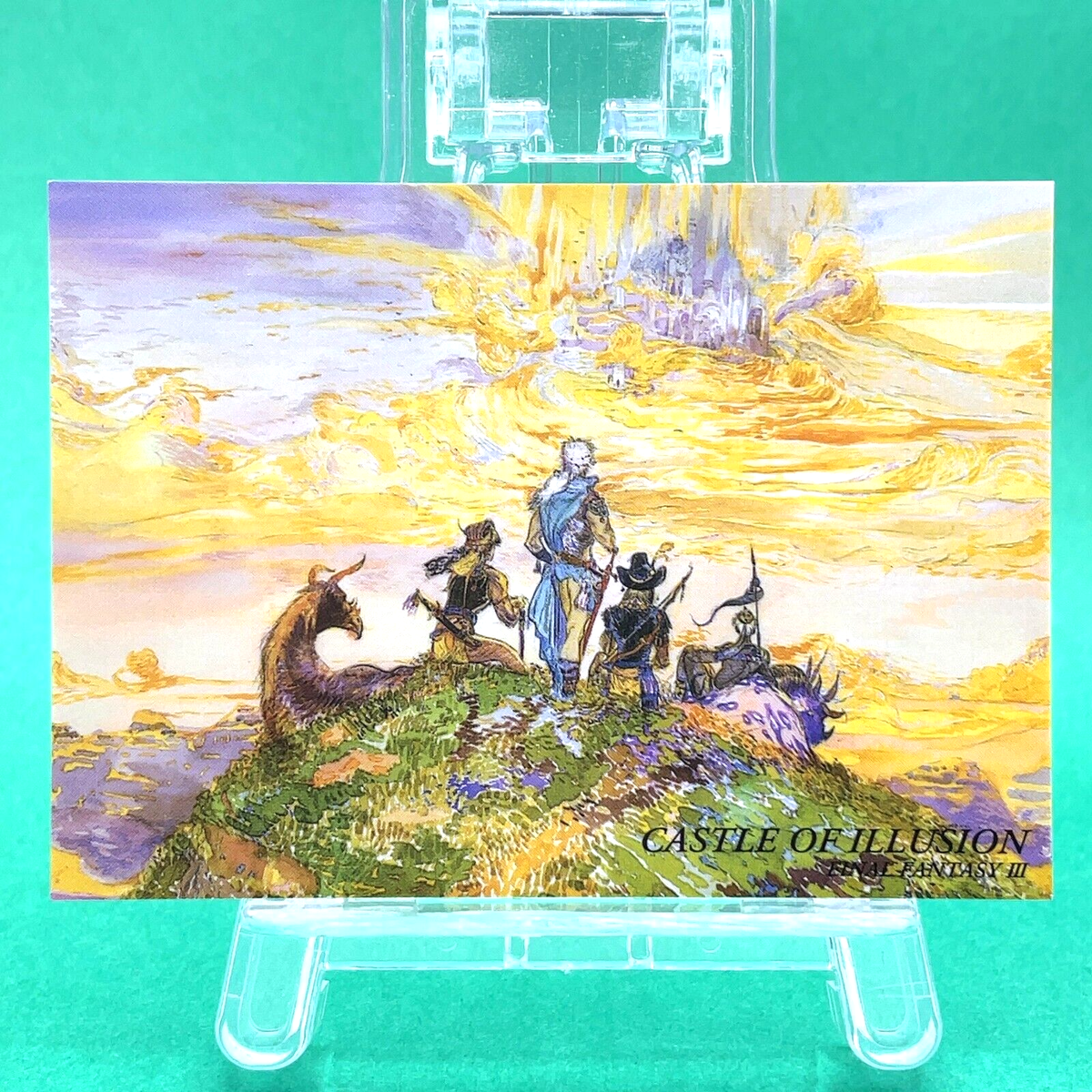 CASTLE OF ILLUSION 292 FINAL FANTASY Art Museum Card Yoshitaka