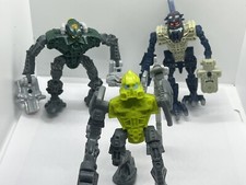 LEGO Bionicle Lot of 3 Action Figures 2006-2008 McDonald's Happy Meal Toys