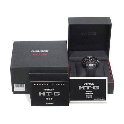 CASIO G-Shock Tough Solar MTG-B1000B-1AJF Black Dial Men