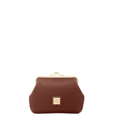 Dooney & Bourke Saffiano Large Framed Purse | Cranberry