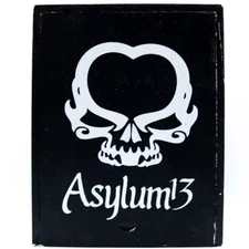 Asylum 13 60 x 6 Empty Wooden Cigar Box 6.75" x 5.25" x 5.25"