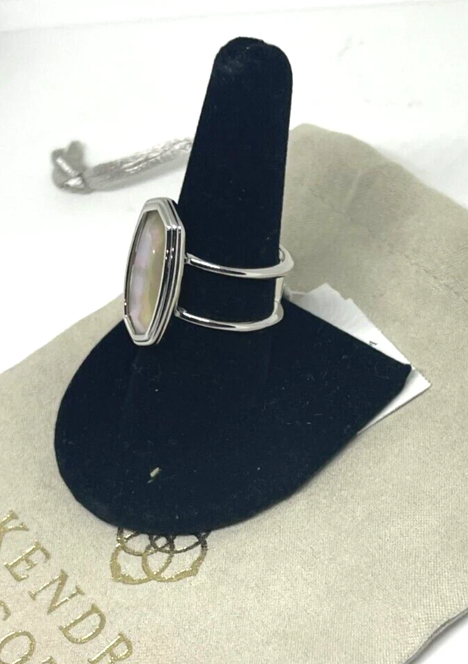 Anillo de cóctel Dani enmarcado Kendra Scott tú eliges TALLA 6, 7, 8, 9 Foto 4 de 4