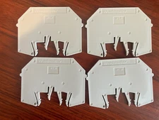 4 Pack WEIDMULLER WTW separator plates
