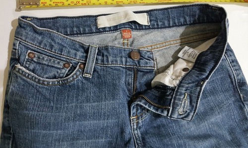 Auténtico MOSSIMO DENIM Acampanado Niñas Mujeres Vaquera Jeans Pantalones Talla 1 W - 30 L - Imagen 4 de 7