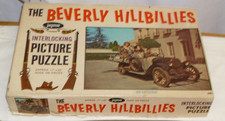 THE BEVERLY HILLBILLIES TV SHOW JIGSAW PUZZLE 1968 JAYMAR BOXED