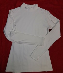 Under Armour Mock Turtleneck WHITE Long sleeve Womens Size Large | eBay