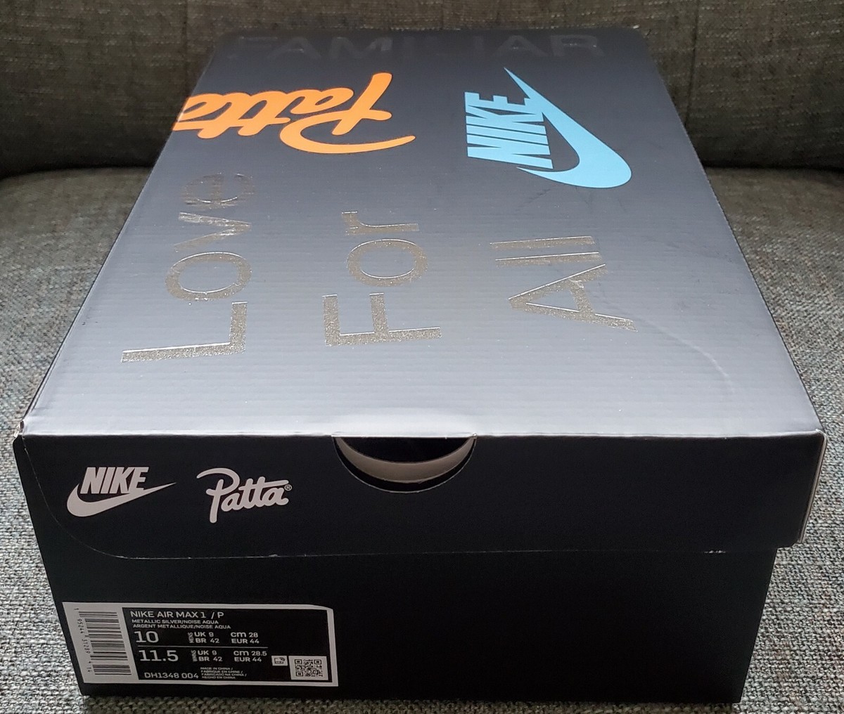 patta air max 1 box
