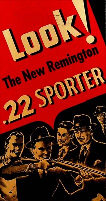 Look The New Remington 22 Sporter Rifle 1930s