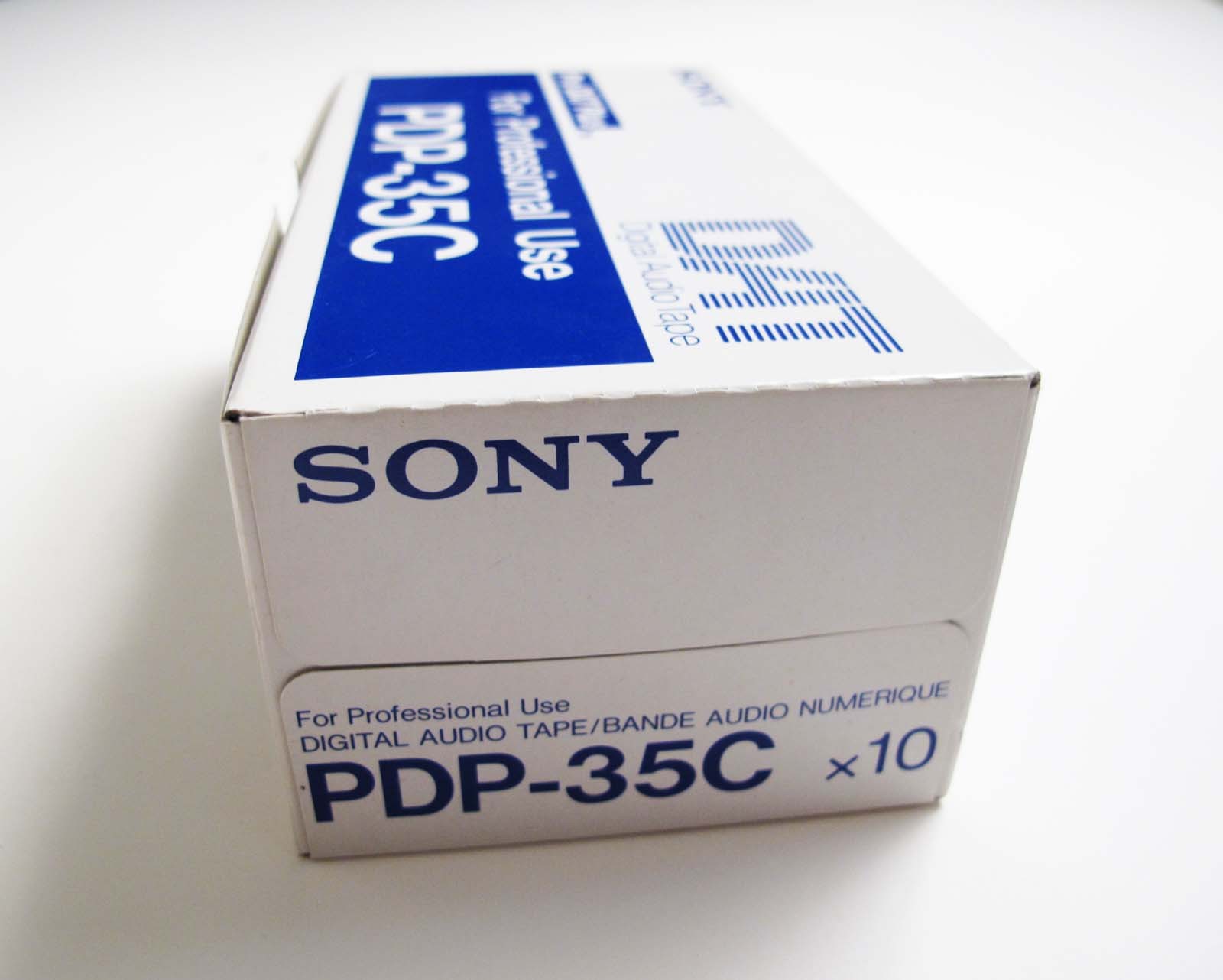 Sony PDP-35C Pro DAT Plus Digital Audio Tapes - BRAND NEW 18m / 59 ft ...
