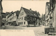 Old postcard Rothenburg old cellar GERMANY (1076938)