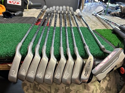 Ping Eye2 Iron Set Red Dot  Ping Grips3 4 5 6 7 8 9 Pw #match-Wilson Sw & Putter