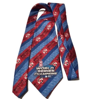 Mens Boston Red Sox World Series Champions 04 Neck Tie Eagle Neckwear