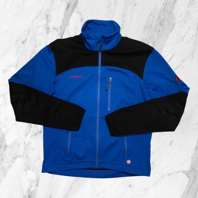 Mammut Jacke Herren Soft Shell Wind Stopper Jacke Im Freien Trekking Größe M