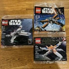 LEGO Star Wars X-Wing Starfighter & Poe's X-wing 30654 30386 30278. Brand New