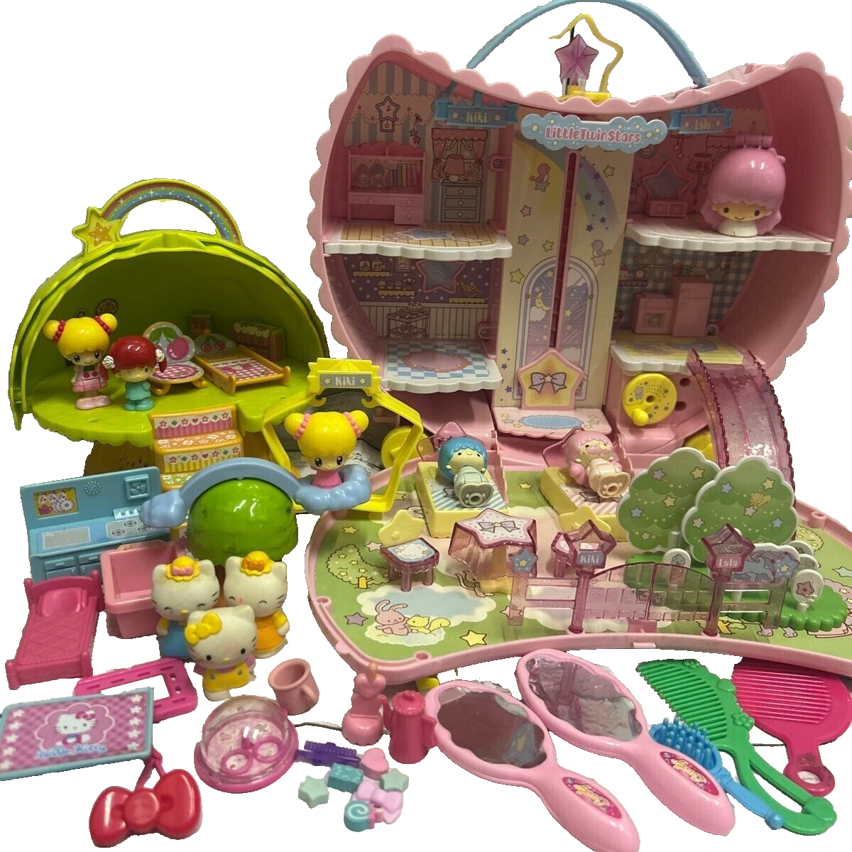 sanrio Kiki & Lala Moon House Koeda-chan Hello Kitty Bulk Lot Japan Vintage